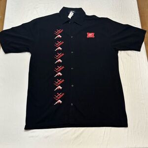 Vintage Miller Brewing Men's Button-Down Shirt. New with Tags!!